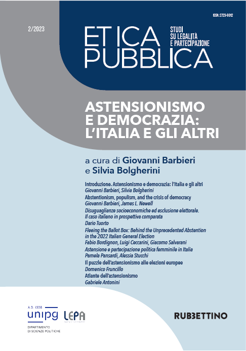 Astensionismo e democrazia: l'Italia e gli altri